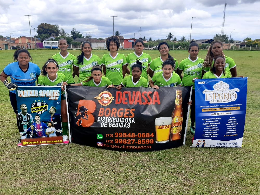 O Espírito Santo Feminino dando show de gols em Itabatã território bahiano!