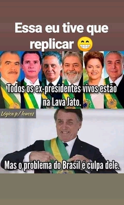 Só papai do céu me tira daqui”, diz Bolsonaro