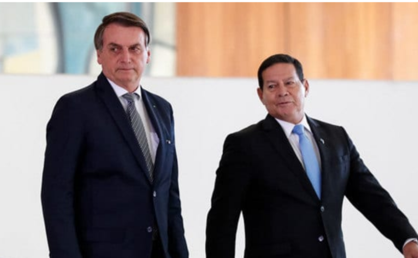 Rachou? Descontente com Mourão, Bolsonaro exclui vice de reunião com ministros