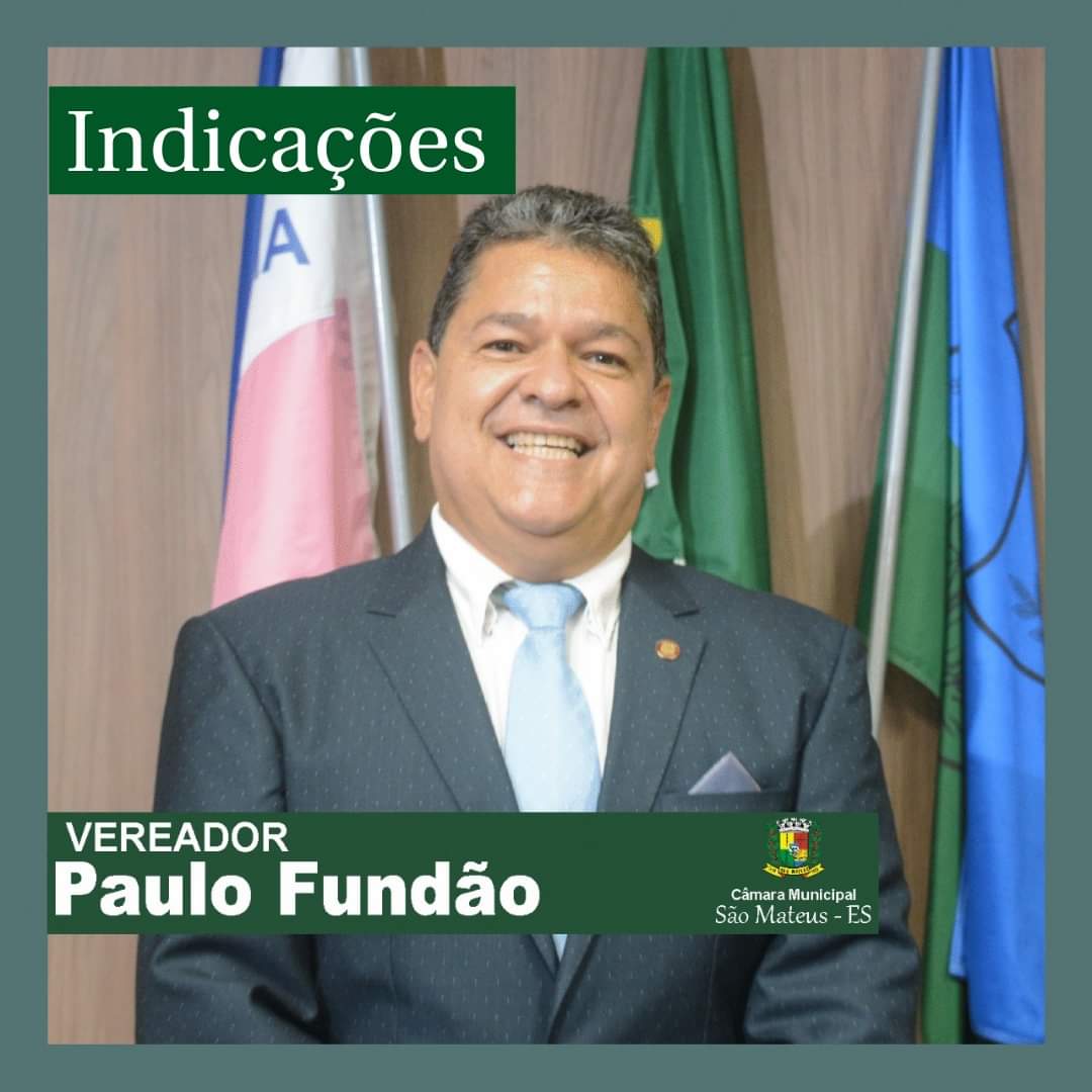 Vereador Paulo Fundão apresenta indicação para calçamento de Rua no Bairro Aviação