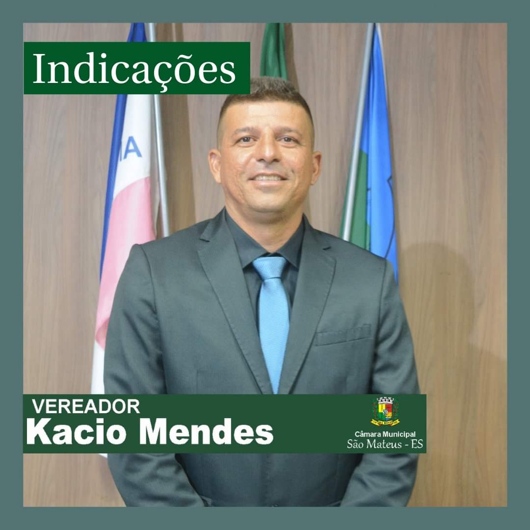 Vereador Kacio Mendes apresenta indicação do projeto Aula em Casa