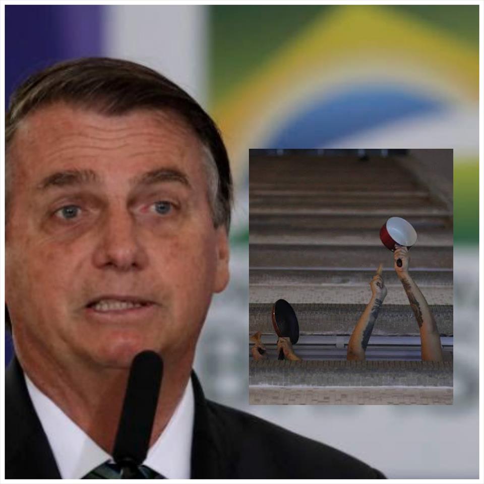 Vitória e Vila Velha registram panelaço durante pronunciamento de Bolsonaro