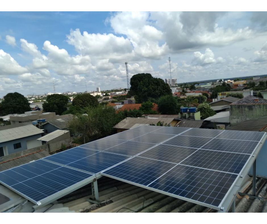 Sistema de 3,69 KWp