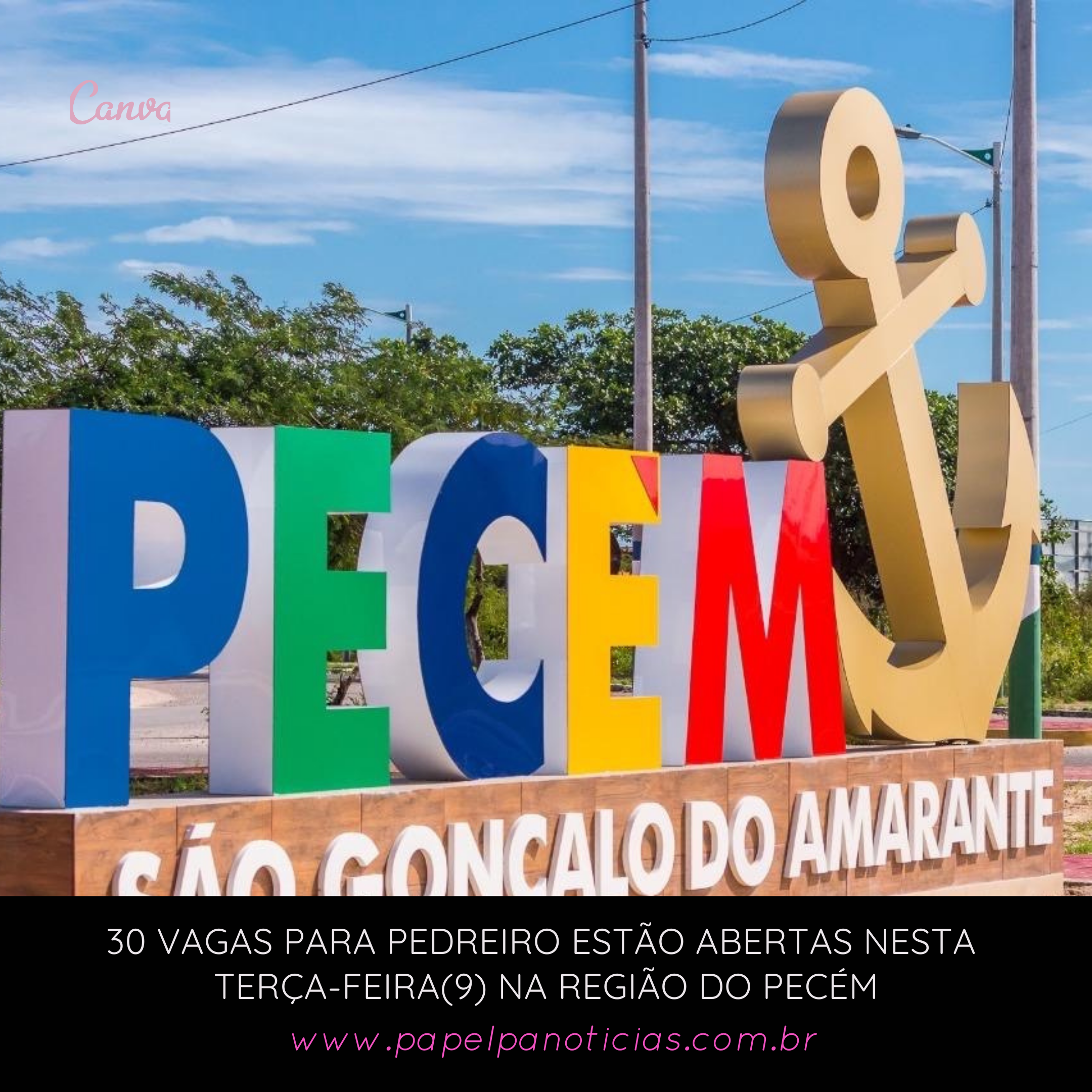 30 vagas de emprego para Pedreiro estão abertas no Pecém nesta terça-feira (09)