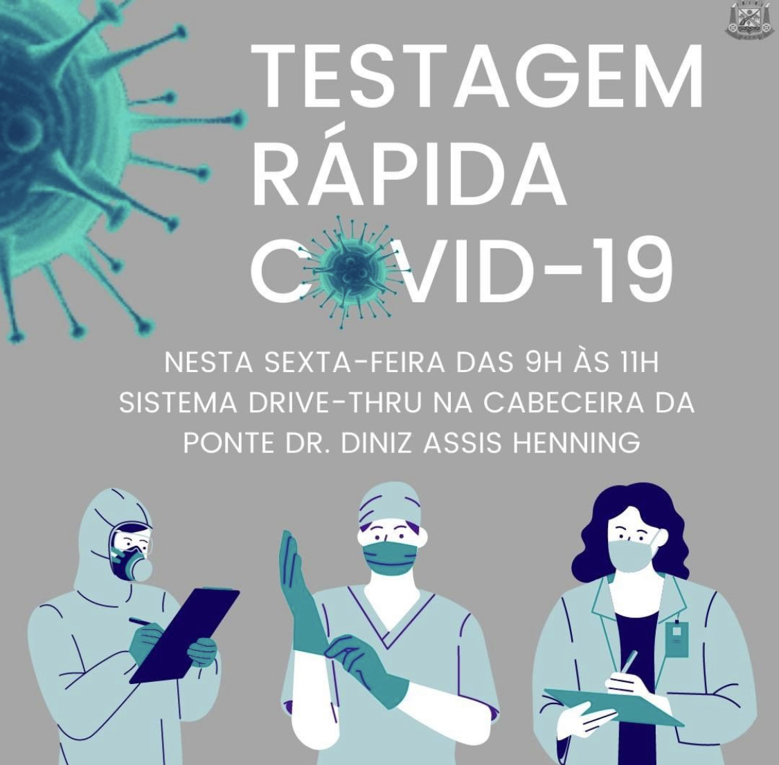 Testagem rápida para covid-19