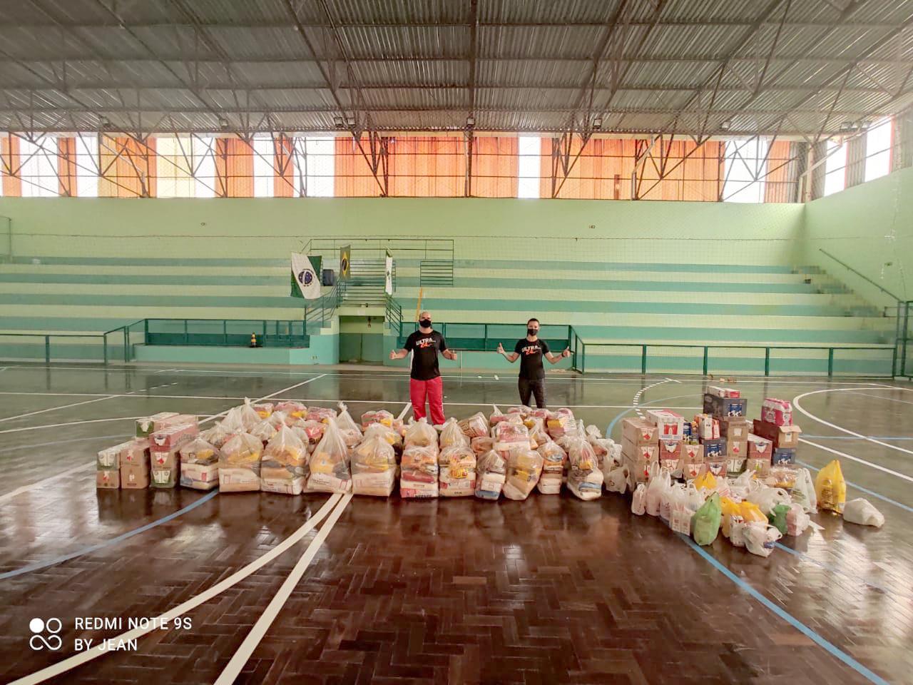 Desafio Ultra solidário em Rio Negro arrecadou mais de três toneladas e meia de alimentos