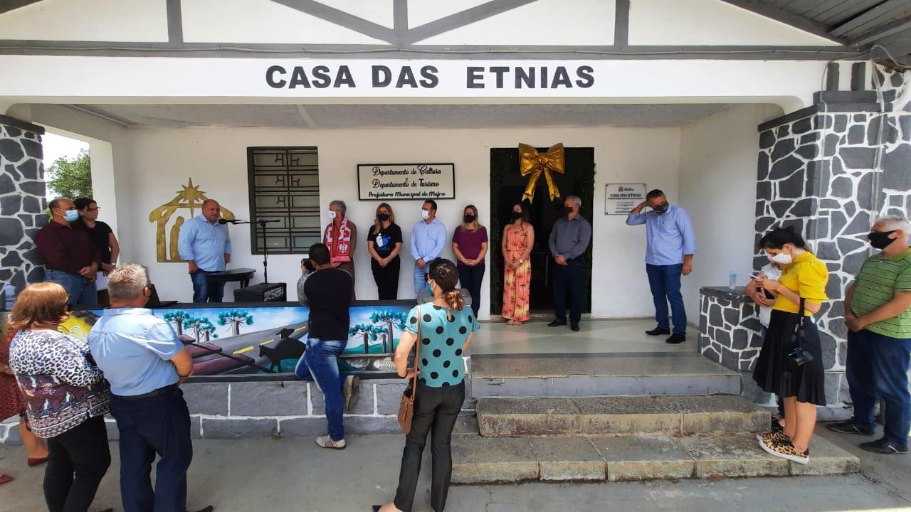 Casa das Etnias Ferroviário Erasto de Oliveira é inaugurada em Mafra