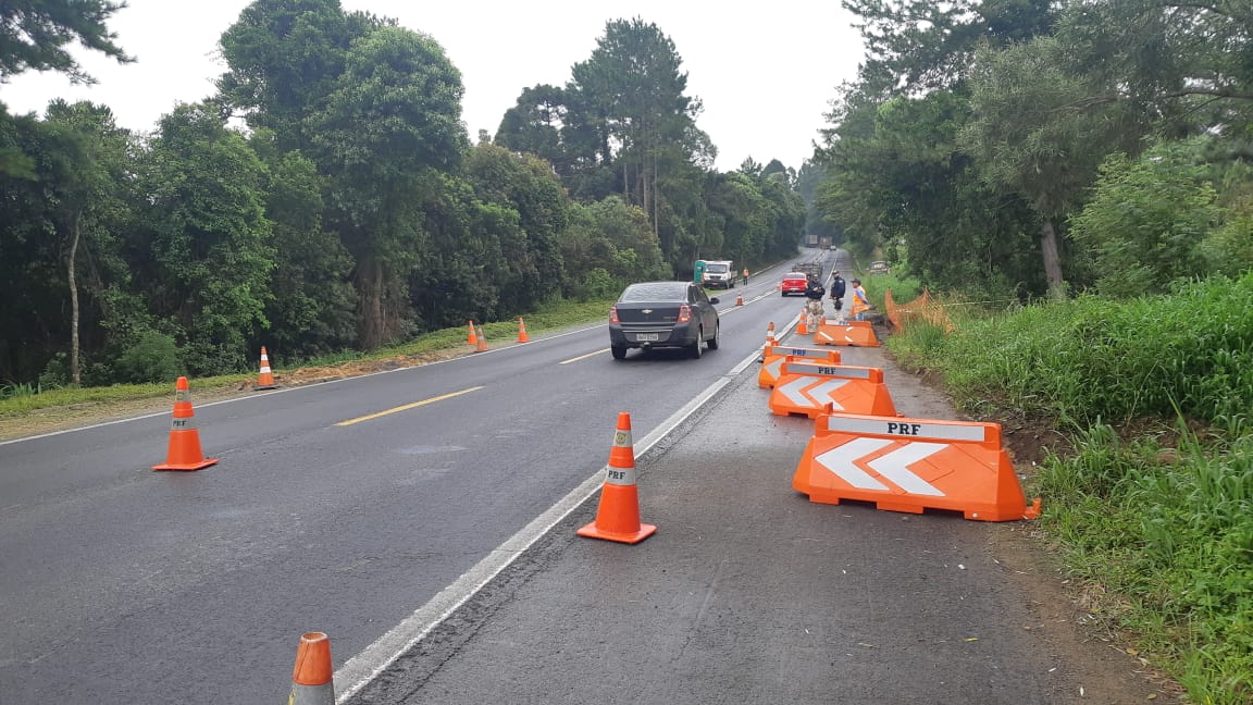 BR 280 em Mafra está totalmente interditada