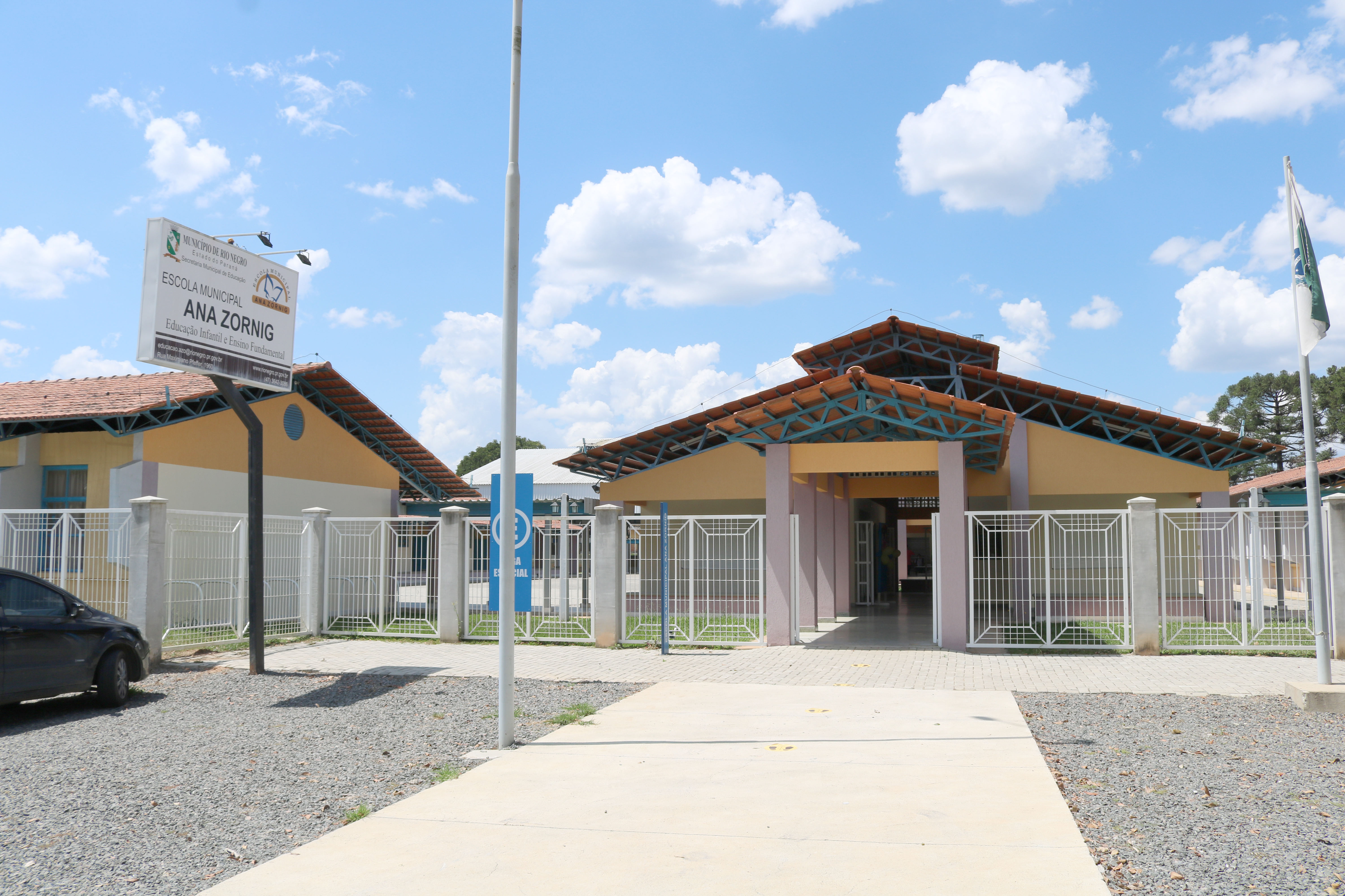 Obras de melhorias na Escola Municipal Ana Zornig