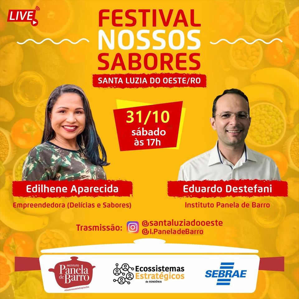 Se Liga na LIVE - Festival Sabores de Santa Luzia