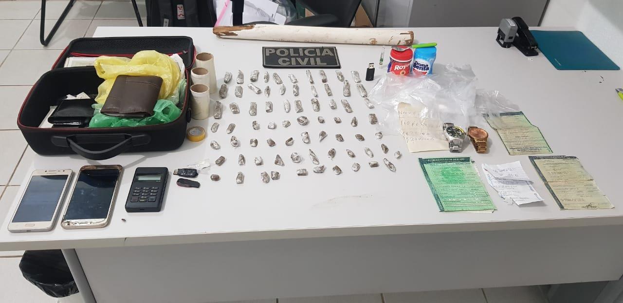 Polícia Civil prende traficante de drogas em União; Saiba