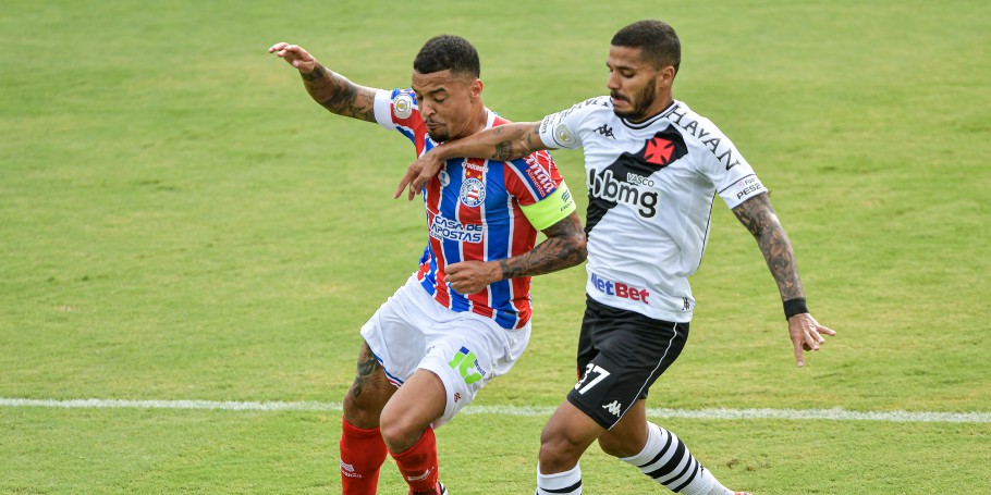 Em duelo direto contra o Z-4, Vasco e Bahia empatam sem gols