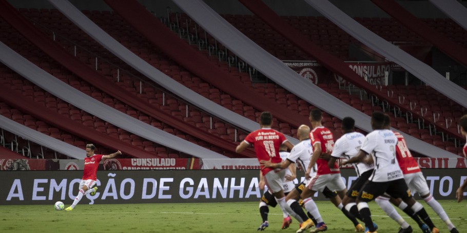 Internacional empata com o Corinthians e fica em segundo no Brasileirão
