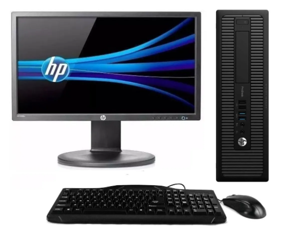 hp computer with monitor