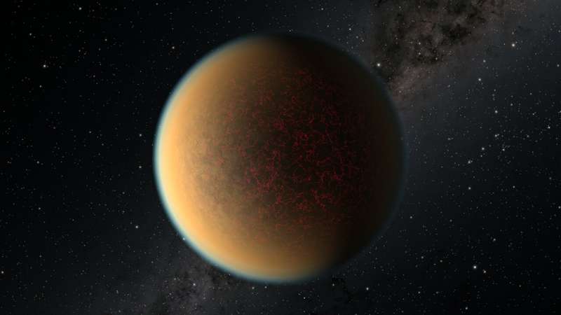 Um exoplaneta do tamanho da Terra pode ter perdido sua atmosfera original, mas ganhou uma segunda através do vulcanismo