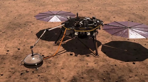 O misterioso núcleo de Marte está do lado mais amplo, sugerem os dados da sonda InSight da NASA