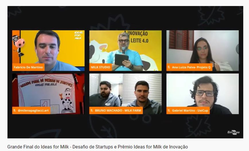 Solução que detecta antibióticos no leite é a vencedora do Desafio de Startups Ideas For Milk 2020